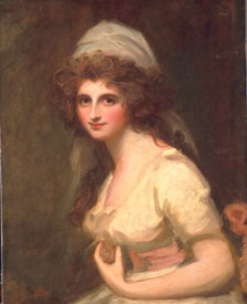 George Romney Emma Hart, later Lady Hamilton, in a White Turban